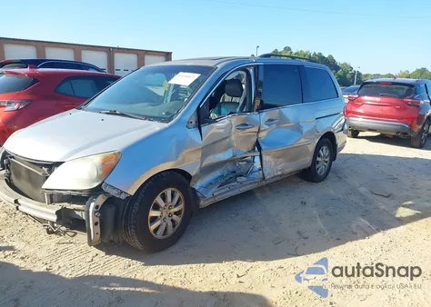 2008 Honda Odyssey Ex-L из США, поврежденный, VIN 5FNRL38788B067797